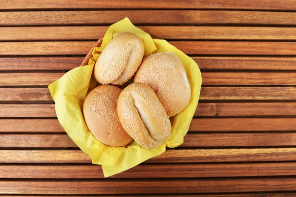 Buns with sesame — Stock Photo, Image