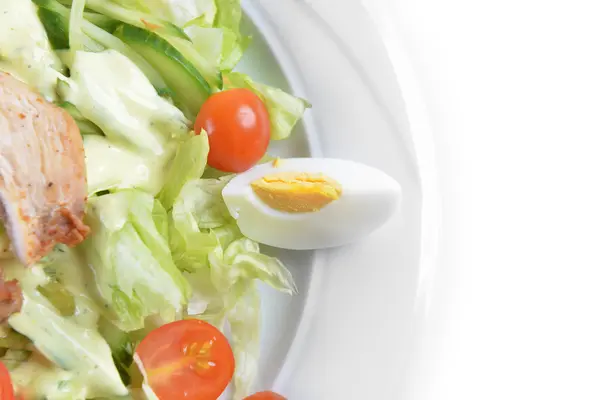 Salat mit Salat — Stockfoto