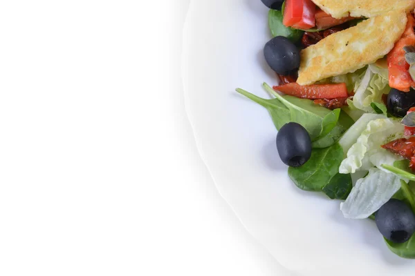 Taze ıspanak salatası — Stok fotoğraf
