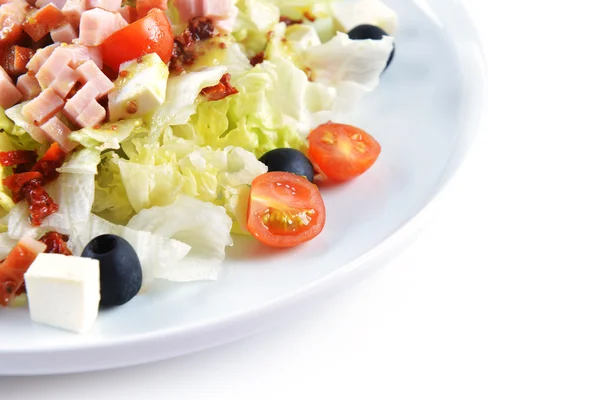 Salada de presunto picada fresca — Fotografia de Stock