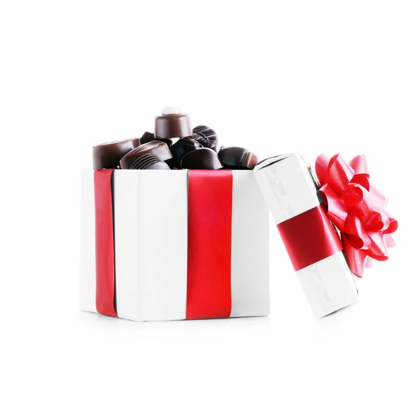Chocolate in box Stock Image