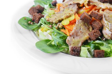 marine edilmiş domuz salata