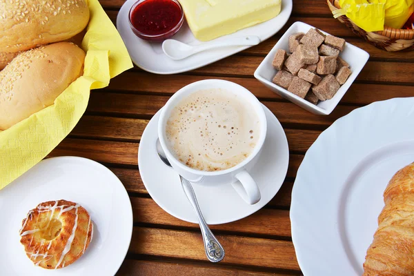 Mat till frukost — Stockfoto