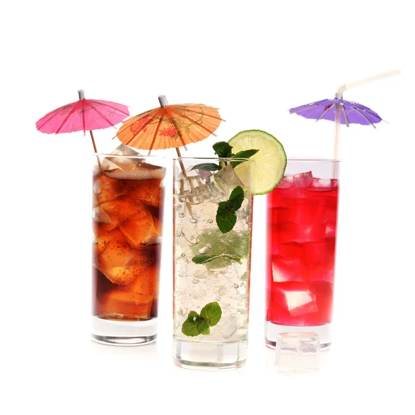 Cocktail in wineglasses — Stock Photo, Image