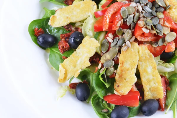 Salată proaspătă de spanac — Fotografie, imagine de stoc