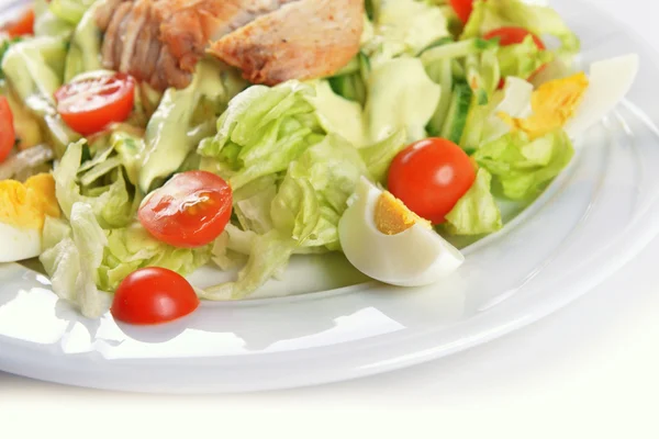 Salad with lettuce — Stock Photo, Image