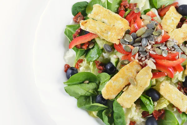 Verse spinazie salade — Stockfoto