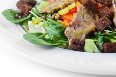 marine edilmiş domuz salata