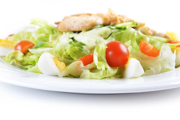 Ensalada con lechuga — Foto de Stock