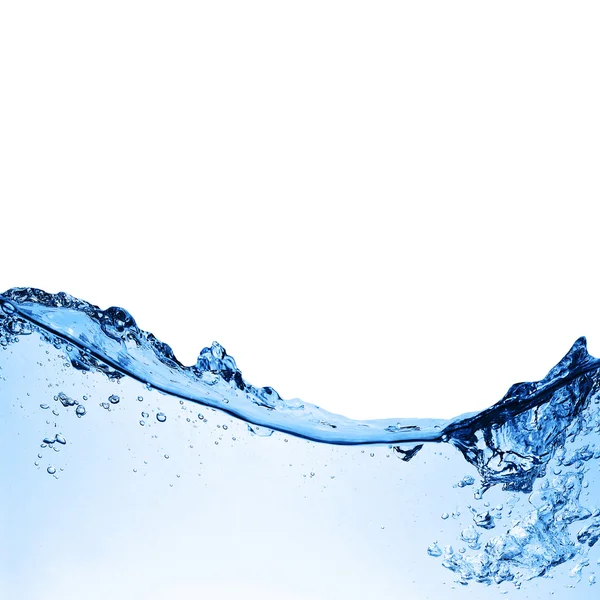 Water met bubbels — Stockfoto