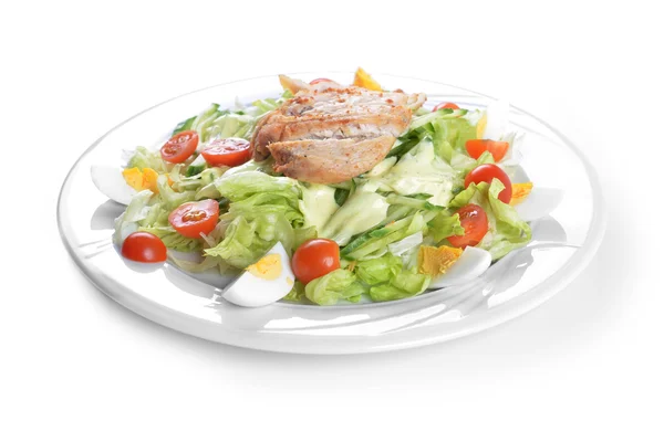 Salade met sla — Stockfoto