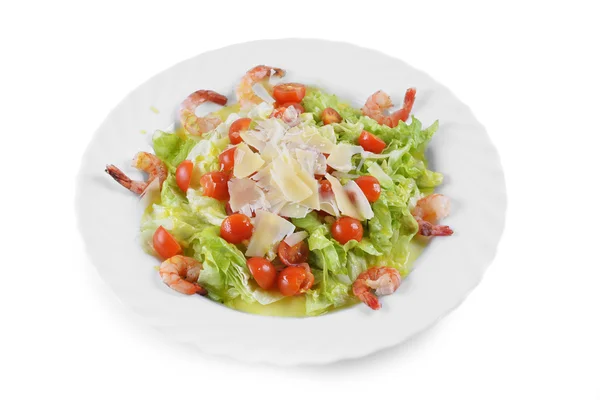 Salad with seafood — Stock Photo, Image