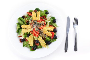 taze ıspanak salatası 