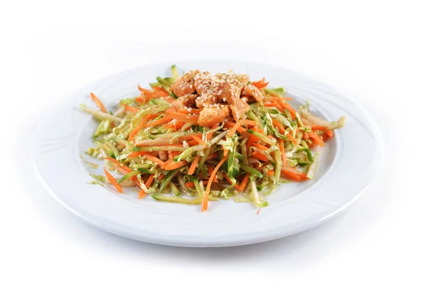 Ensalada con lechuga — Foto de Stock