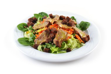 marine edilmiş domuz salata
