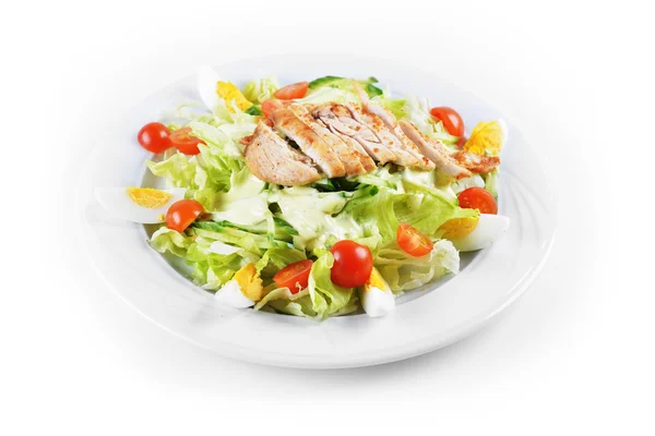 Salad with lettuce — Stock Photo, Image