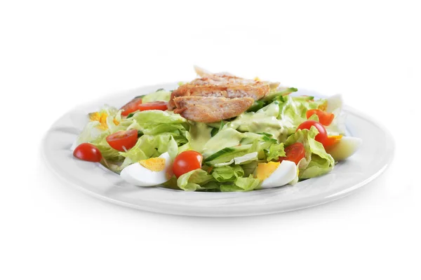 Salade met sla — Stockfoto