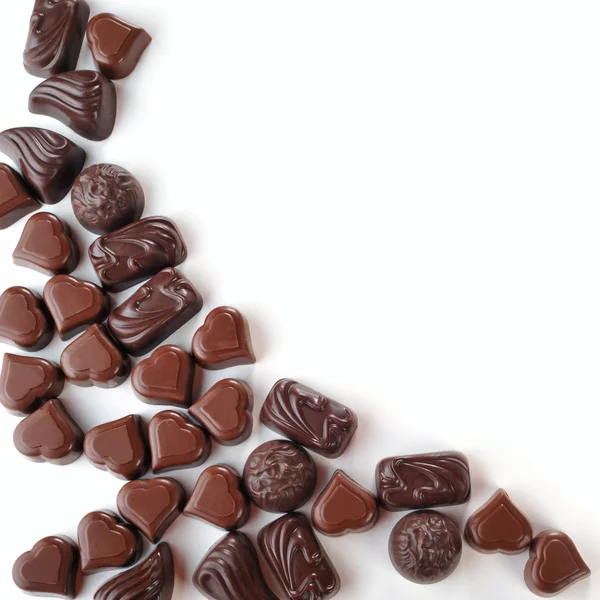 Tasty chocolates — Stock Photo, Image