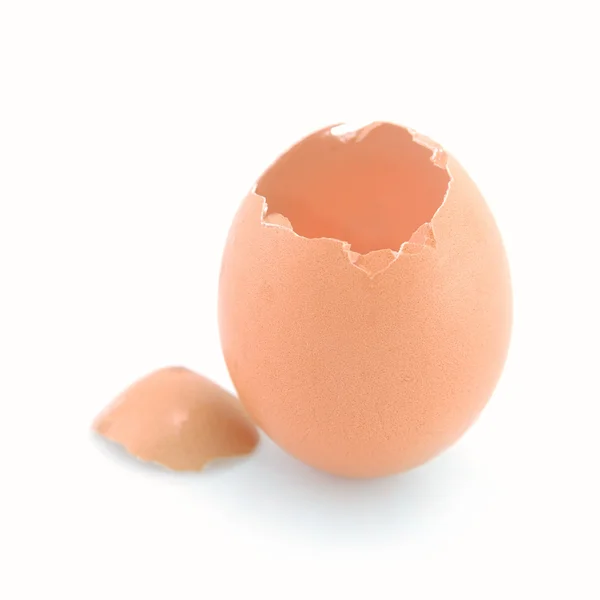 Uovo di pollo spezzato — Foto Stock