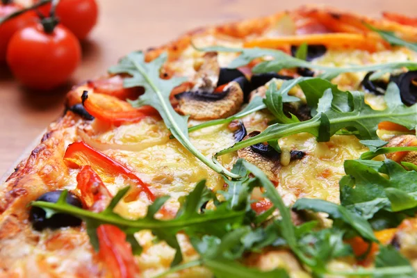 Baked pizza — Stock Photo, Image