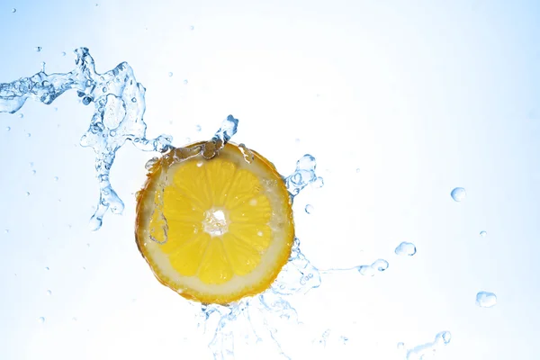 Slice of lemon — Stock Photo, Image