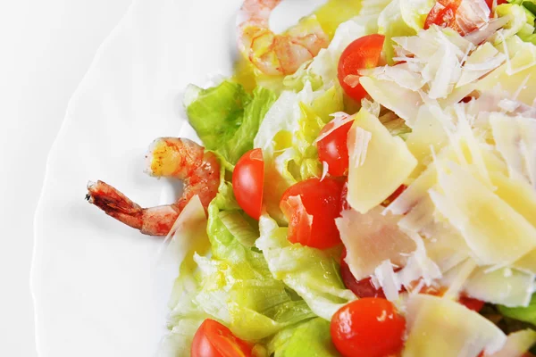 Sallad med skaldjur — Stockfoto