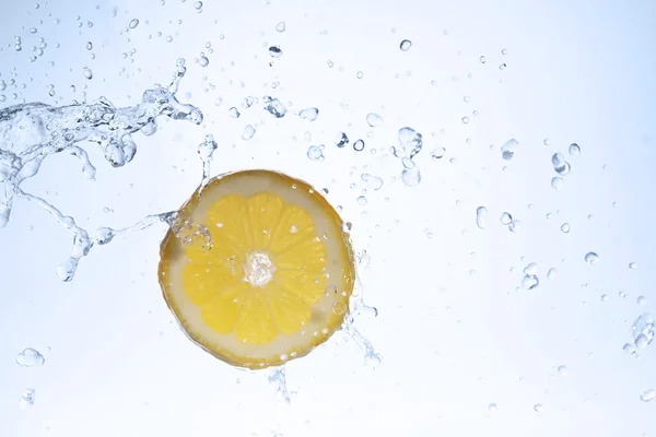 Slice of lemon Stock Image