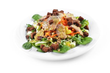 marine edilmiş domuz salata