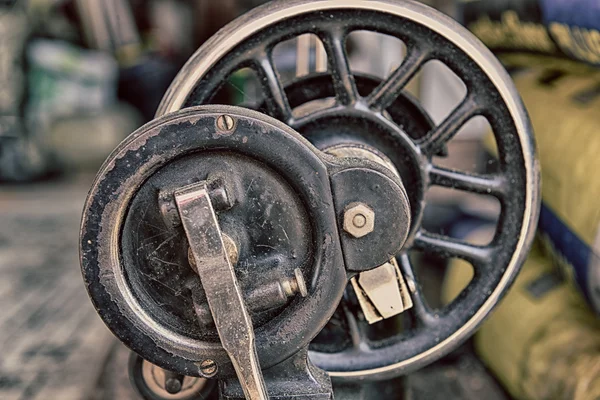 Alte Nähmaschine — Stockfoto