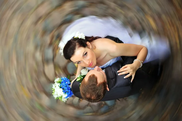 Sposo e sposa — Foto Stock