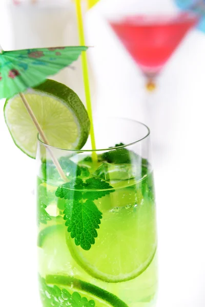 Cocktail into glass — Stock Photo, Image