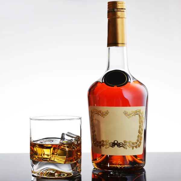 Whisky im Glas — Stockfoto