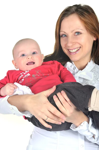 Frau mit Baby — Stockfoto