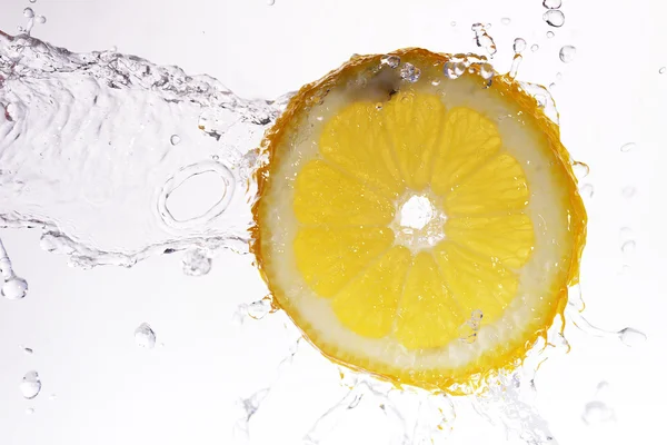 Slice of lemon — Stock Photo, Image