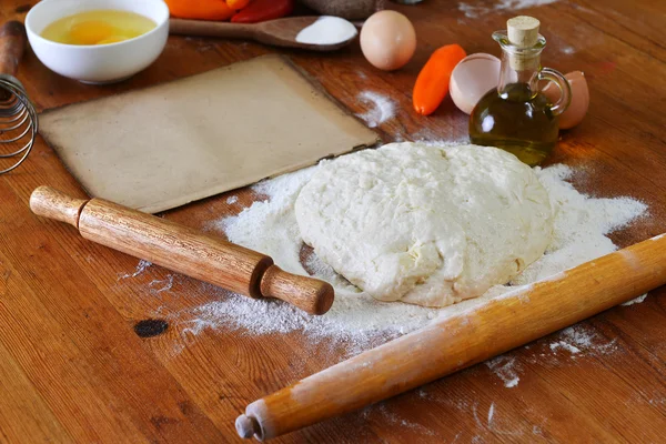 Yeast dough — Stock Photo, Image