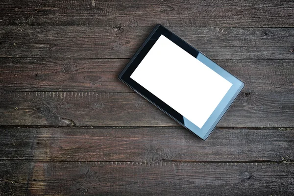 Smartphone on wood — Stock Photo, Image