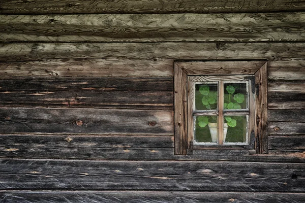 Ouderwetse venster — Stockfoto
