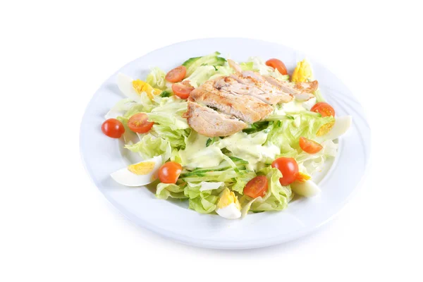 Salad with lettuce — Stock Photo, Image