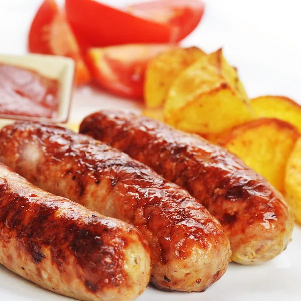 Meat sausages — Stock Photo, Image