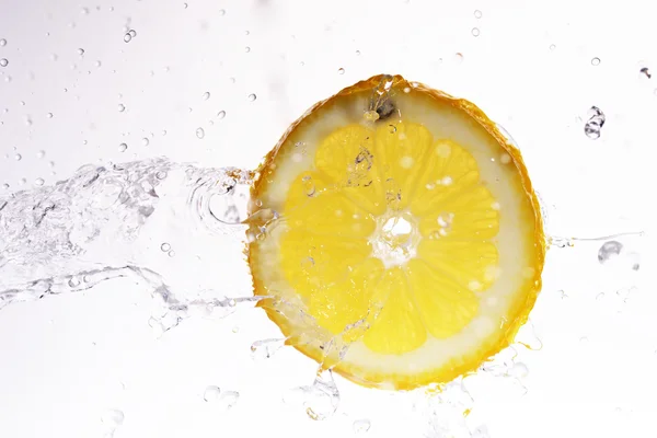 Slice of lemon — Stock Photo, Image