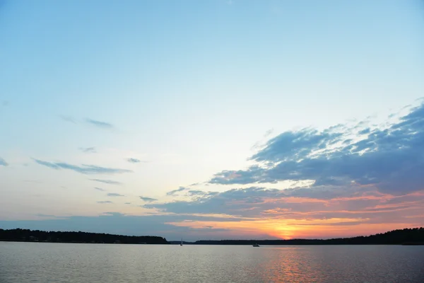 Belo pôr do sol — Fotografia de Stock