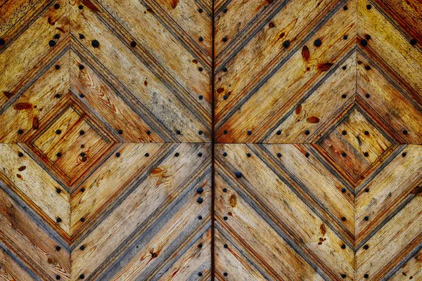 Wooden gates — Stock Photo, Image