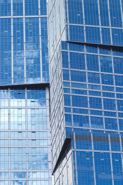 Bina cephe closeup ofis duvar