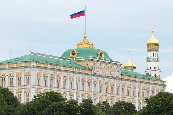 Velké Kreml palác a bell tower ivan veliký Royalty Free Stock Obrázky