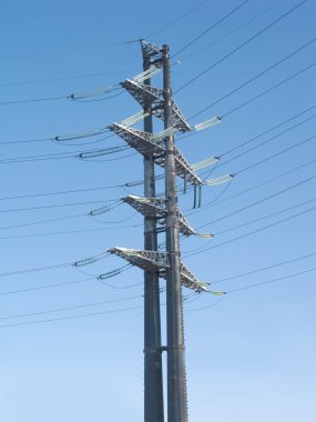 Yüksek voltajlı güç hattı pervane