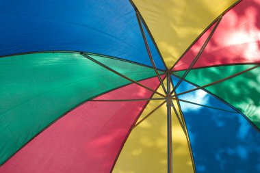 renk güneş şemsiyesi koruma closeup altında