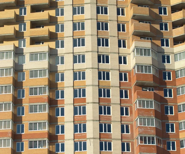 Wall of construction building closeup — Stock Photo, Image