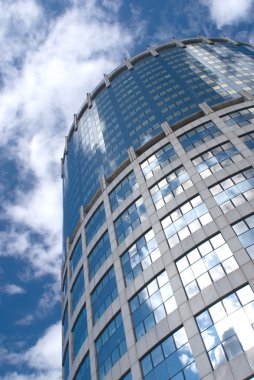 yüksek modern ofis kulesi inşa