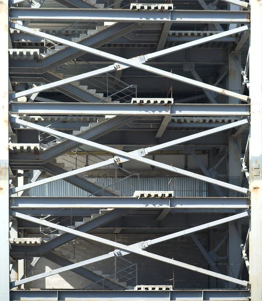 Details des industriellen Hochbaus — Stockfoto