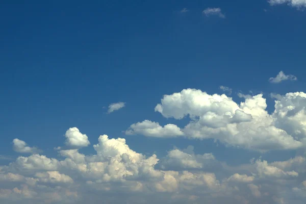 White clouds on blue sky — Stock Photo, Image